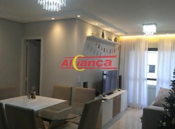 Apartamento · 89m² · 3 Quartos · 2 Vagas · APARTAMENTO COM 3 DORMITÓRIOS (1 SUÍTE) E 2 VAGAS, 89 M² - VILA ROSÁLIA - GUARULHOS-SP.