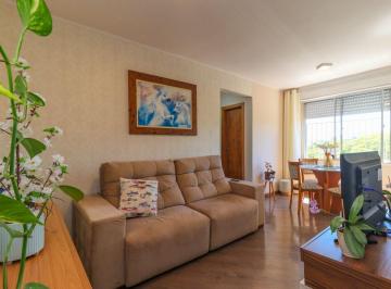 Apartamento · 60m² · 2 Quartos · 1 Vaga · Apartamento reformado, 2 quartos, 60m² privativos, vaga rotativa - Bairro Cristal