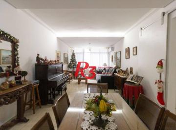 601a7e9ff4bf4f6bbd47b36077cfd994669a3d77 · Apartamento com 3 dormitórios à venda, 153 m² por R$ 890.000,00 - Gonzaga - Santos/SP