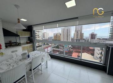 046c37170e3c17656834425956127edcc396887e · Apartamento com 3 dormitórios à venda, 132 m² por R$ 1.100.000,00 - Tupi - Praia Grande/SP