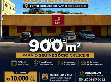 cebfcc75811f324a738629f2eda4b27640e38775 · Loja- Terreno Galpão para alugar, 900 m² - Lindo Parque - São Gonçalo/RJ