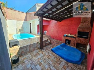 2644a4ce726d9026637f1d27185725b10c5ee84b · Casa com 2 dormitórios à venda, 94 m² por R$ 300.000 - Balneário Flórida Mirim - Mongaguá/SP