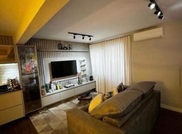 Sala de Estar · Apartamento 73 m² Localizado No Bairro Assis Brasil Mauá - SP 