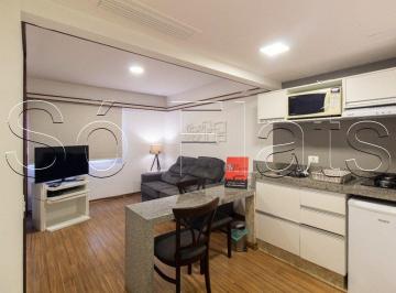 Apartamento · 32m² · 1 Quarto · 1 Vaga · Studio Le Premier 32m² 1 dormitório 1 vaga para locação no Jardim Paulista.