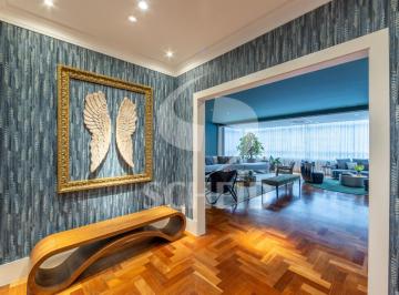Apartamento · 400m² · 5 Quartos · 2 Vagas · Apartamento á Venda na Higienópolis com 400m², 5 quartos sendo 4 suites, 2 vagas.