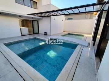 Casa · 290m² · 3 Quartos · 2 Vagas · Casa no condomínio Alphaville disponível para Locação e venda no bairro Morada da Colina em Uberlând