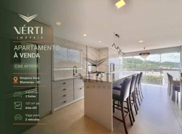 0c048f016bc22a46feeb6a9d0384c5d7d2f4634f · Apartamento com 3 Suítes à venda, de 107 m² - Itoupava Seca - Blumenau/SC