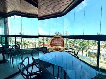 5291ed908d359a3b35feb714c8add14923e71f86 · Apartamento Frente Mar Mobiliado no Bairro Aviação com 3 Quartos e Lazer Completo