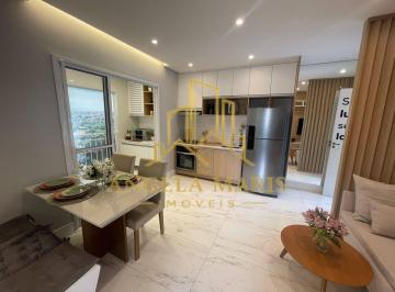 Apartamento · 58m² · 2 Quartos · 1 Vaga · Apartamento 2 Dormitórios (1 Suíte ), varanda gourmet, Lazer Completo, Sjc.