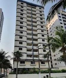 Apartamento · 3 Quartos · 1 Vaga · Apartamento em prédio de frente para o mar em Praia Grande SP