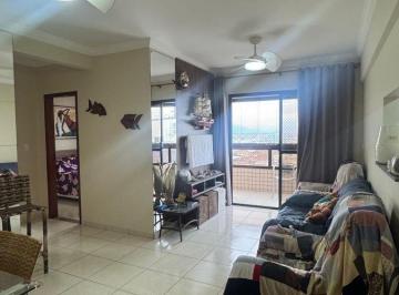 Apartamento de 2 quartos, Praia Grande · 2 Dormitórios sendo 1 suíte, semi mobiliado com vista mar panoramica e definitiva