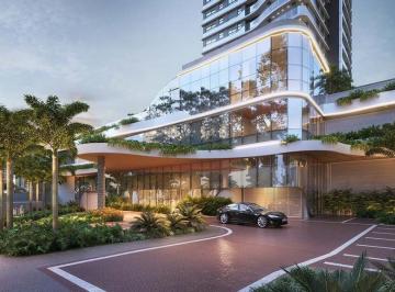 Entrada · Apartamento à venda e para alugar em Barueri, Alphaville Conde II, com 2 suítes,