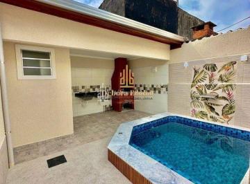 Casa · 95m² · 2 Quartos · 2 Vagas · CASA COM PISCINA MARAVILHOSA  2 DORMT 2 VAGAS