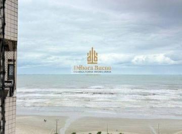 Apartamento · 42m² · 1 Quarto · 1 Vaga · "FRENTE MAR MOBILIADO – 1 DORM, SACADA, 1 VAGA E VISTA DESLUMBRANTE"