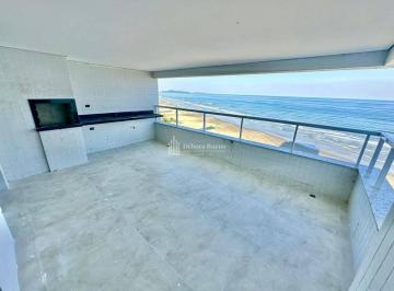 Apartamento · 130m² · 3 Quartos · 3 Vagas · Alto Padrão Frente Mar Entrada R$ 349 Mil  em 3X- 3 Dormts 3 Suítes C/Varanda Gourmet