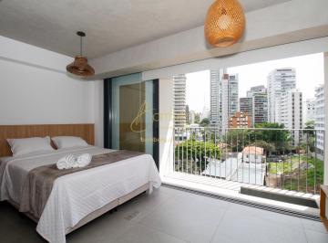 Apartamento · 28m² · 1 Quarto · Studio mobiliado na Vila Madalena com rooftop e piscina porteira fechada!
