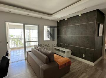 Apartamento · 63m² · 1 Quarto · 1 Vaga · APARTAMENTO COM 1 DORM, SENDO 1 SUÍTE COM CLOSED - MOBÍLIADO E PORTEIRA FECHADA - JARDIM AQUARIUS