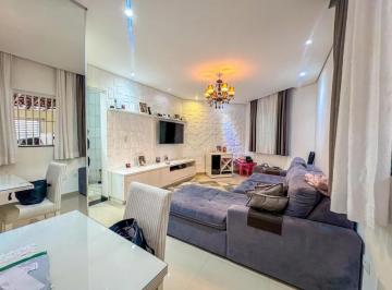 Casa · 87m² · 3 Quartos · 2 Vagas · Sobrado com 03 domitórios à venda, 100 m² no Jardim Estádio - Santo André/SP
