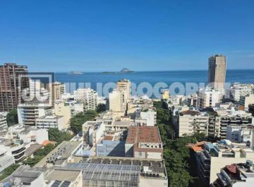 Apartamento · 57m² · 1 Quarto · 1 Vaga · Leblon, quarto e sala com vaga, andar alto com vista mar