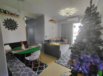 Sala · Apartamento à venda, 55 m² por R$ 370.000,00 - Utinga - Santo André/SP