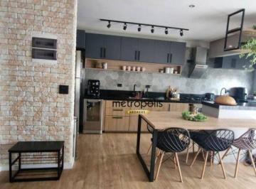Cozinha · Cobertura com 2 dormitórios à venda, 158 m² por R$ 1.500.000,00 - Santa Maria - São Caetano do Sul/S