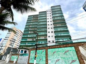 Apartamento de 2 quartos, Praia Grande · Frente total pro mar com sacada envidraçada, lazer completo, mobiliado, oportunidade!!