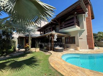 Casa de 4 quartos, Bertioga · À 150m da praia sobrado com piscina cód. 580