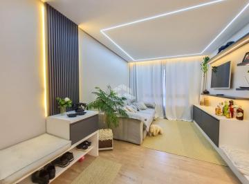 Apartamento · 76m² · 3 Quartos · 1 Vaga · Apartamento mobiliado com 76m² ,3 Dormitórios sendo 1 suíte, cozinha com churrasqueira e lavanderia,