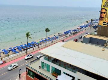 Apartamento de 1 quarto, Salvador · Apartamento quarto e sala varanda vista mar- carnaval