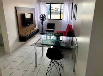 Apartamento · 39m² · 1 Quarto · 1 Vaga · Apartamento Quarto e Sala todo Mobiliado, 39m² em Andar Alto à Venda na Ponta Verde - Maceió Alagoas