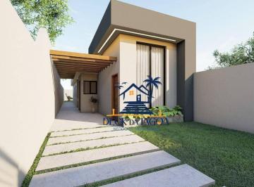 Fachada · Casa com 3 dormitórios à venda, 78 m² por R$ 350.000 - Recanto do Sol - São Pedro da Aldeia/RJ