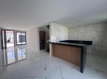 Casa · 160m² · 3 Quartos · 3 Vagas · Casa Geminada Moderna com 160 m², Projeto Sofisticado e Sustentável no Bairro Espírito Santo