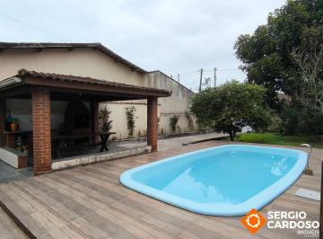 Casa · 78m² · 1 Quarto · 4 Vagas · EDÍCULA COM PISCINA E CHURRASQUEIRA APENAS 450M DO MAR ITANHAÉM SP