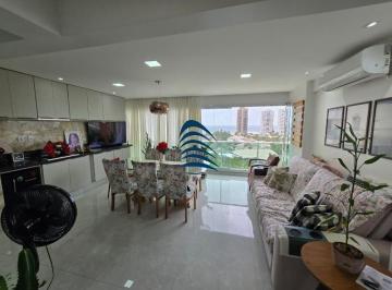 Foto 01 · Apartamento 3/4 Reformado | 110 m² | Vista Mar | Nascente | Varanda Gourmet - Condomínio Mario Cravo