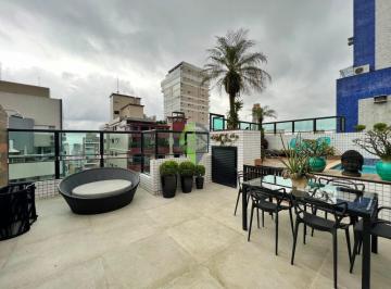 Apartamento · 250m² · 4 Quartos · 3 Vagas · Penthouse em Boqueirão, Santos/SP de 250m² 4 quartos à venda por R$ 3.300.000,00
