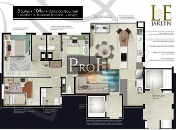 Apartamento · 104m² · 3 Quartos · 2 Vagas · Apartamento em Centro, São Caetano do Sul/SP de 104m² 3 quartos à venda por R$ 1.413.720,00