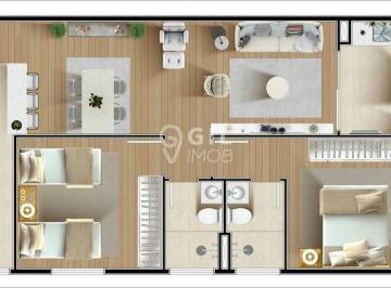 Apartamento · 68m² · 2 Quartos · 1 Vaga · Apartamento em Jardim América, Jacareí/SP de 68m² 2 quartos para locação R$ 1.938,00/mes