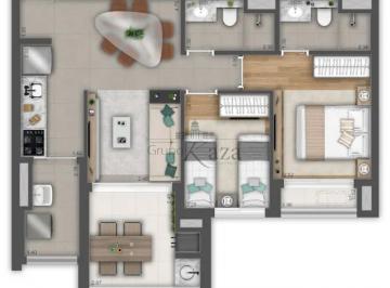 Apartamento de 2 quartos, São Paulo · Apartamento/Padrão - Residencial - No bairro Brooklin - 62m²
Condomínio Haus Mitre Brooklin