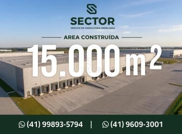 Comercial · 15000m² · Galpão Industrial para Locação • 15.000 m² • Fazenda Rio Grande - PR