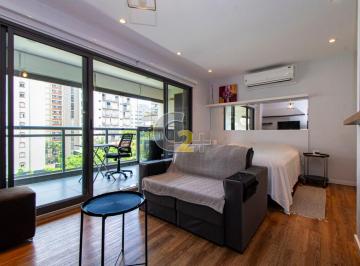 Apartamento · 40m² · 1 Quarto · 1 Vaga · Apartamento Studio á venda na Vila Madalena, 1 suite e 1 vaga de garagem