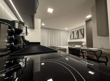 Apartamento · 32m² · 1 Quarto · Studio de Luxo Mobiliado e Decorado com 28m² em Condomínio Clube no Ecoville, em Curitiba.