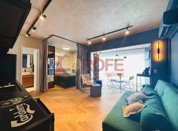 Apartamento · 42m² · 1 Quarto · 1 Vaga · Apto mobiliado e decorado à venda em Moema - 1 dorm 1 vaga 42m²