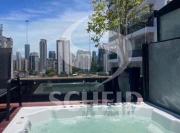 Apartamento · 110m² · 1 Quarto · 1 Vaga · COBERTURA DUPLEX NO BROOKLIN COM 110M² 1 SUÍTE E 1 VAGA