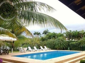 Casa · 500m² · 5 Quartos · 8 Vagas · Casa Padrão de 05 dormitórios para locação de temporada na Praia da Enseada Guarujá.