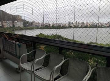Apartamento · 160m² · 3 Quartos · 2 Vagas · Apartamento com 3 quartos para locação, 160 m² na Lagoa RJ