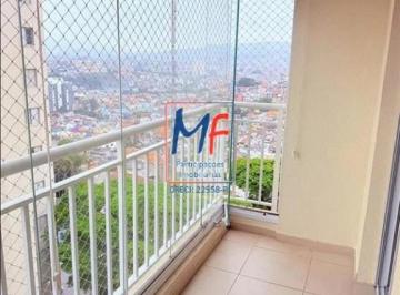 Apartamento · 64m² · 3 Quartos · Excelente apto na Vila Marina, com 64 m² a.u., 3 dormitórios (1 suíte), sala, cozinha, varanda envid