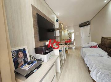 dd3fbb2f1dcdc8c6ff9a5ce082c80f4a3ae74007 · Apartamento com 3 dormitórios à venda, 84 m² por R$ 770.000,00 - Marapé - Santos/SP