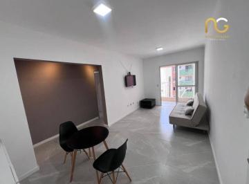 aa3728fba2ec56237c696cb05dc7ad7756aa8597 · Apartamento com 1 dormitório à venda, 50 m² por R$ 375.000,00 - Vila Guilhermina - Praia Grande/SP