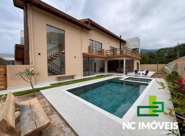 Casa · 420m² · 4 Quartos · 3 Vagas · Aluguel de Casa por Temporada | Condomínio Mar Verde, Caraguatatuba, SP.