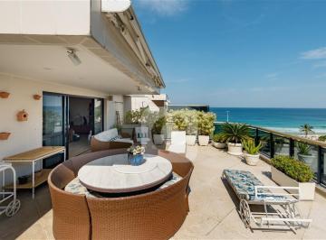 Apartamento · 420m² · 5 Quartos · 4 Vagas · Cobertura Duplex à Venda com 5 Suítes vista Mar no Condomínio Waterways - Barra da Tijuca